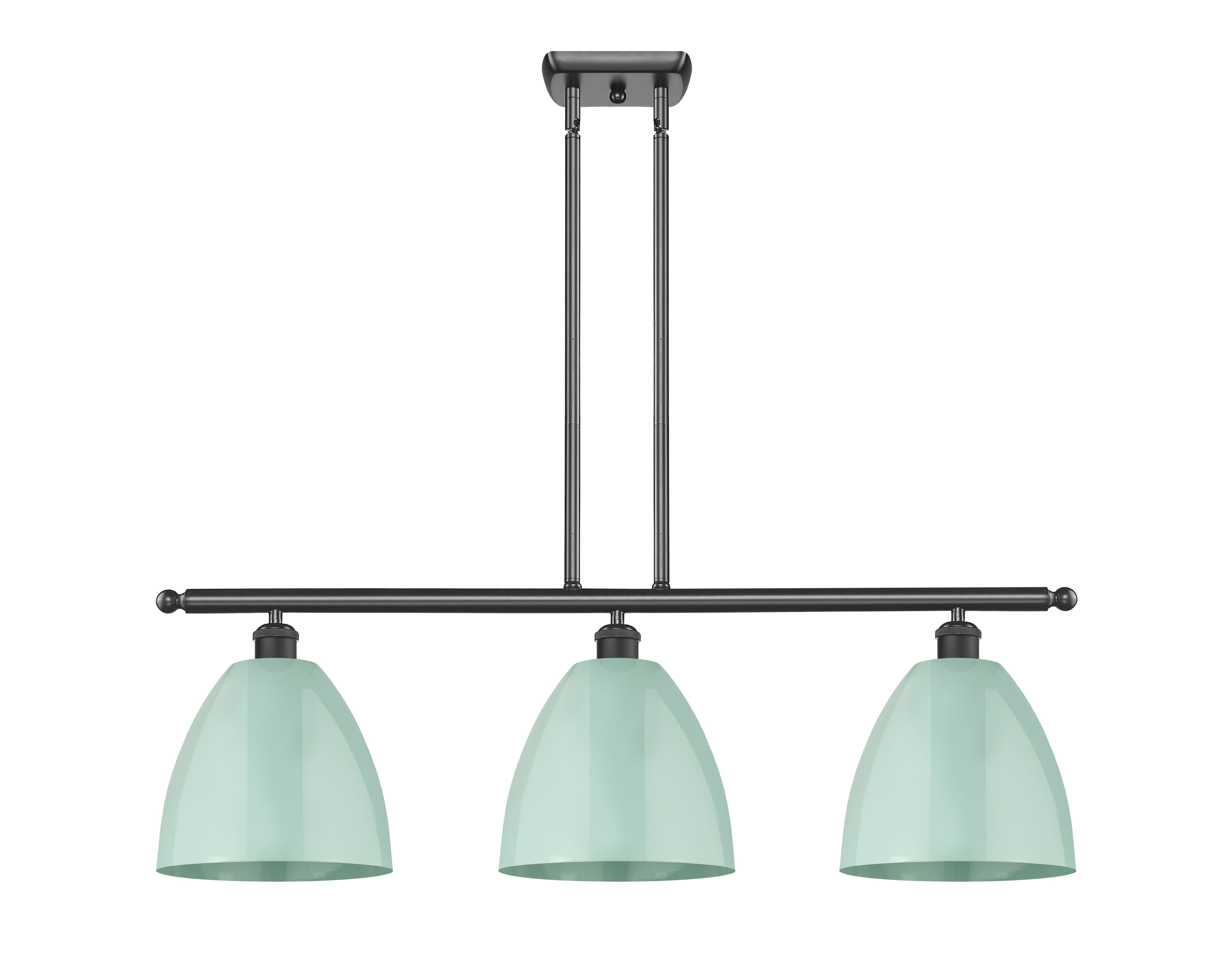 Ballston Island Light Cast Brass Dimmable