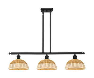 Ballston Island Light Cast Brass Modern Glass