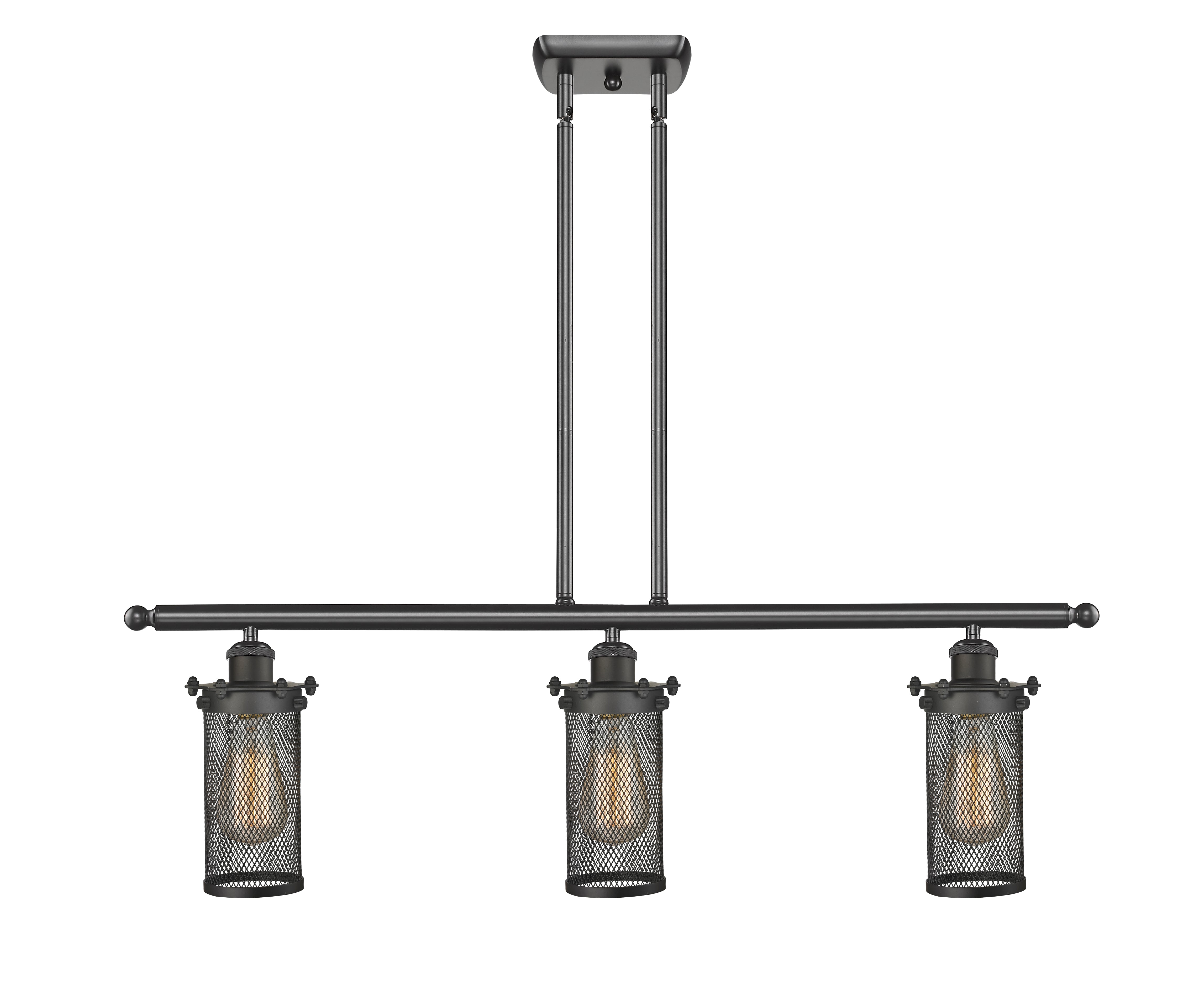 Austere Island Light 6W Cast Steel Finish