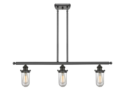 Austere Island Light Cast Brass Steel Glass
