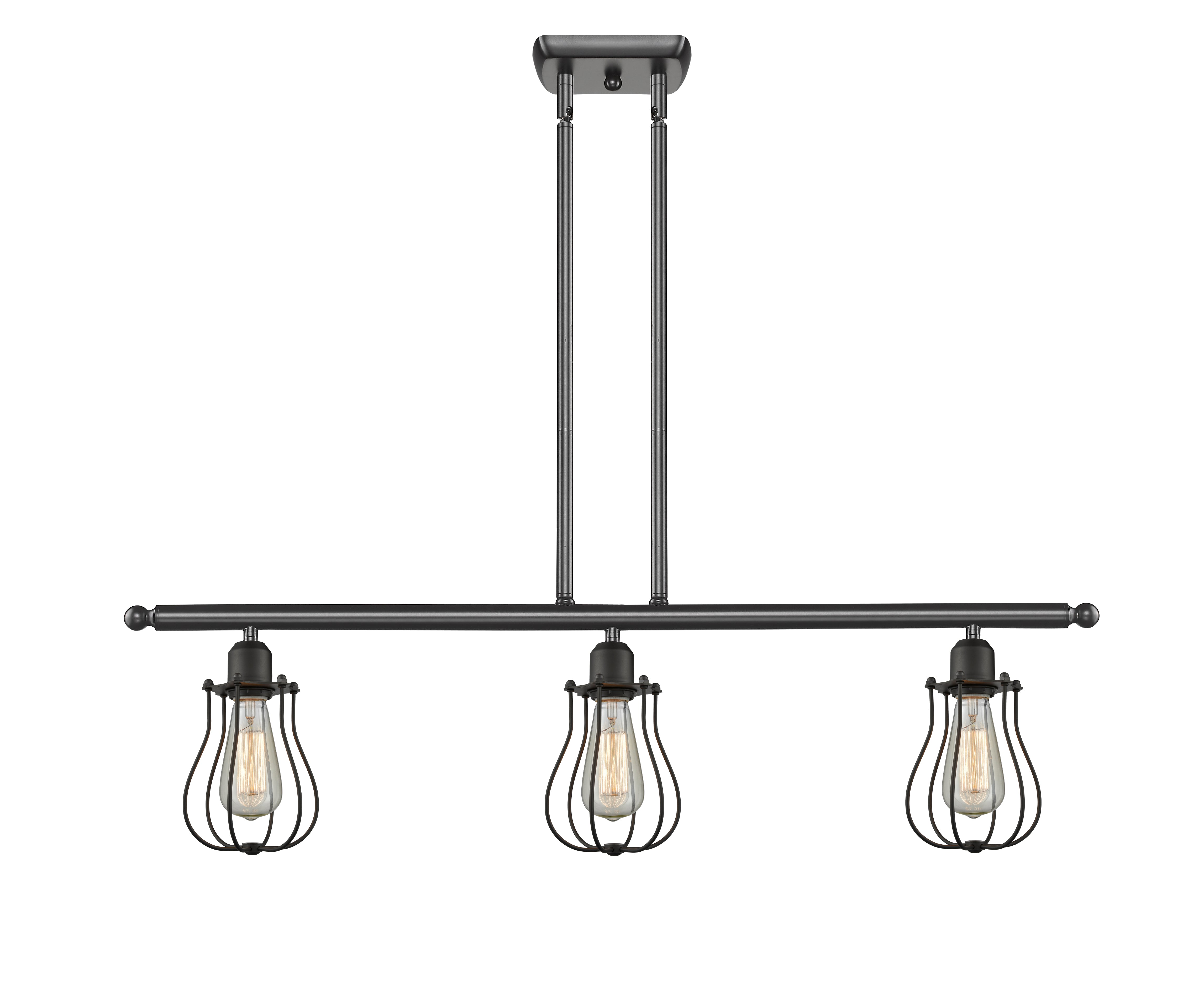 Ballston Island Light Cast Brass Finish