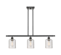 Cobbleskill 36-Inch 3-Light Stem-Hung Island Light 9.5-Inch High