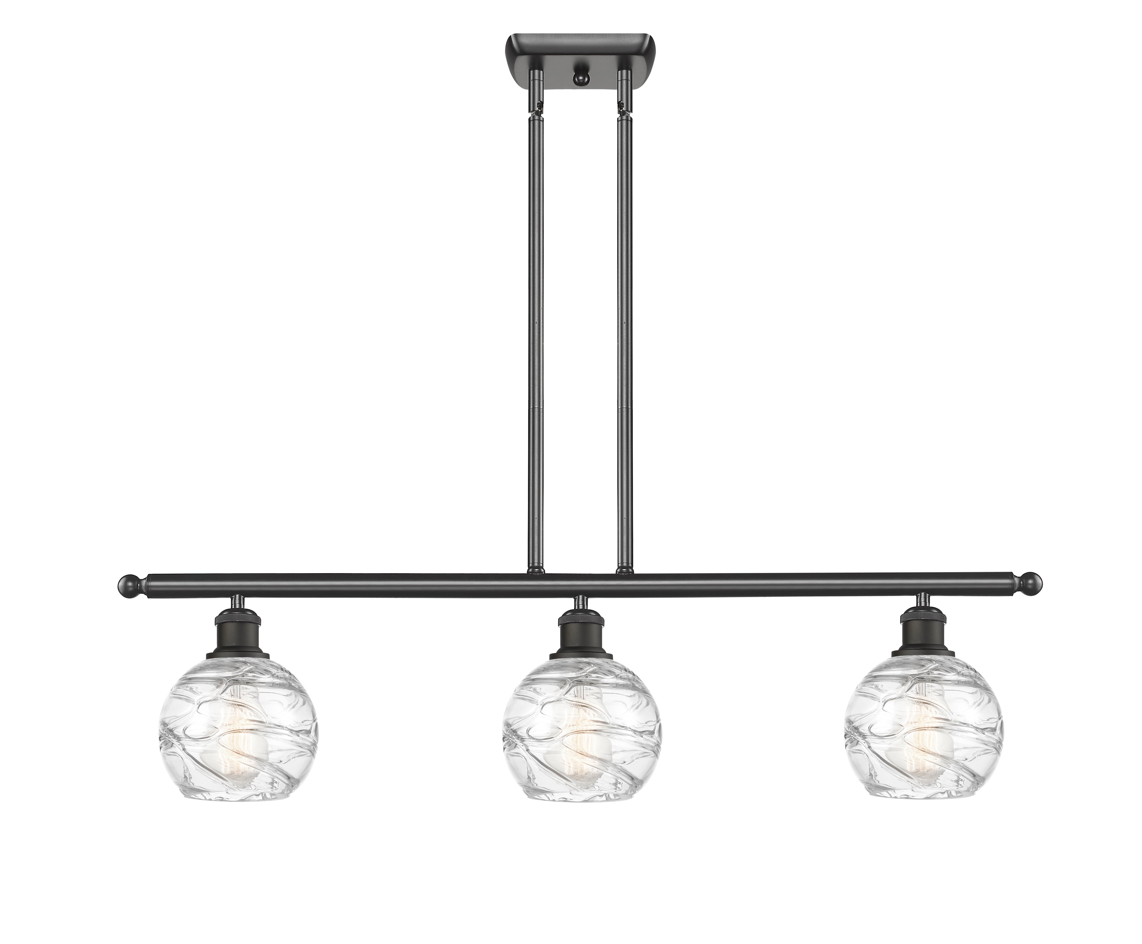 Ballston Island Light Cast Brass Finish