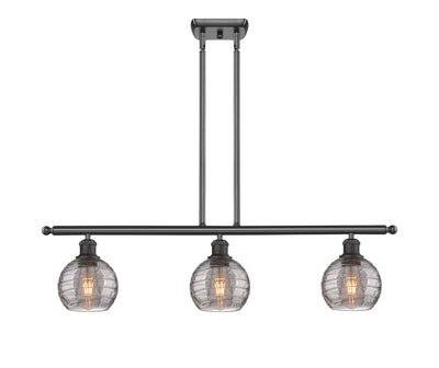 Ballston Island Light Cast Brass Finish