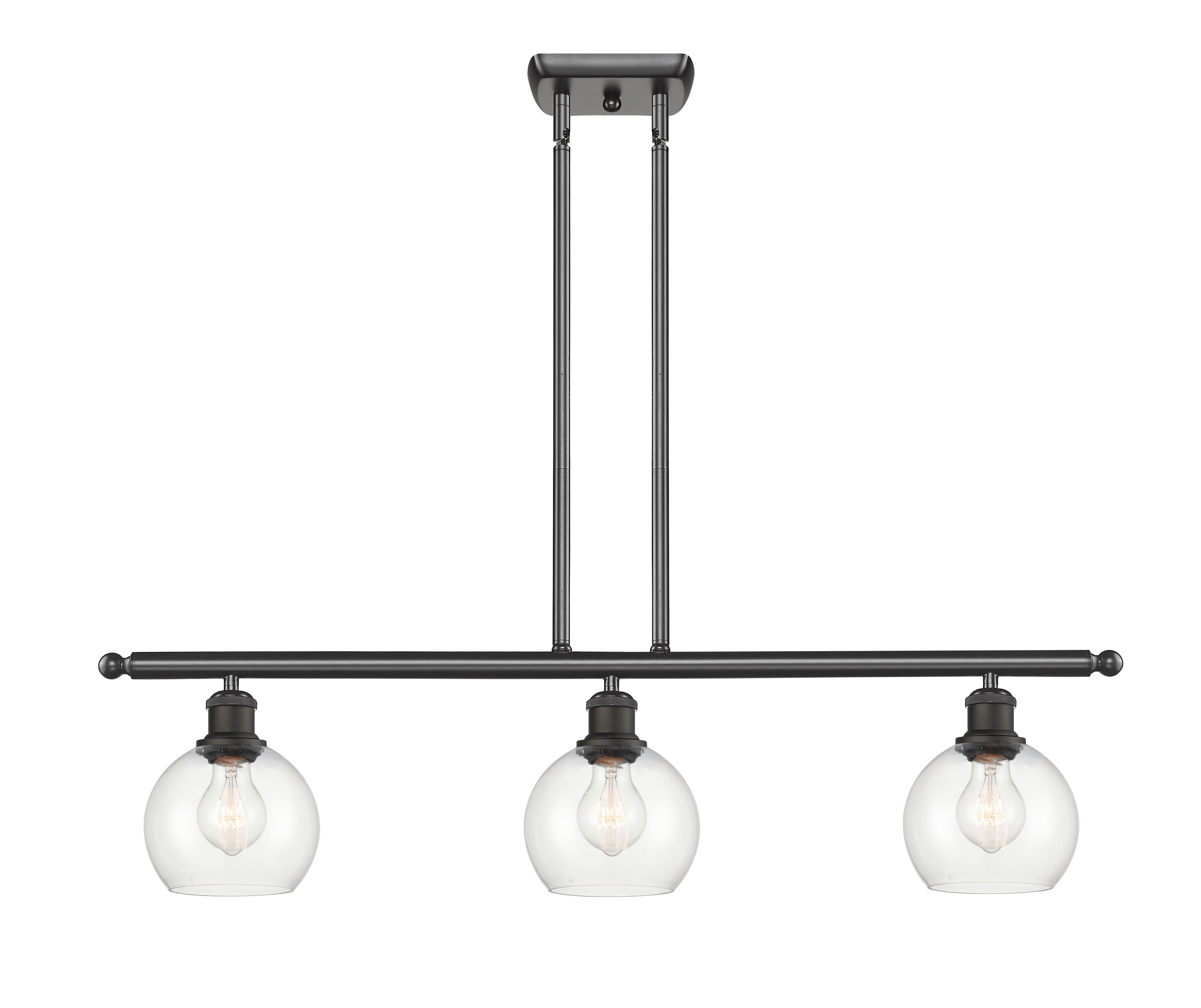 Ballston Island Light Cast Brass Finish