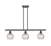 Athens 36-Inch 3-Light Stem-Hung Island Light 8.625-Inch High