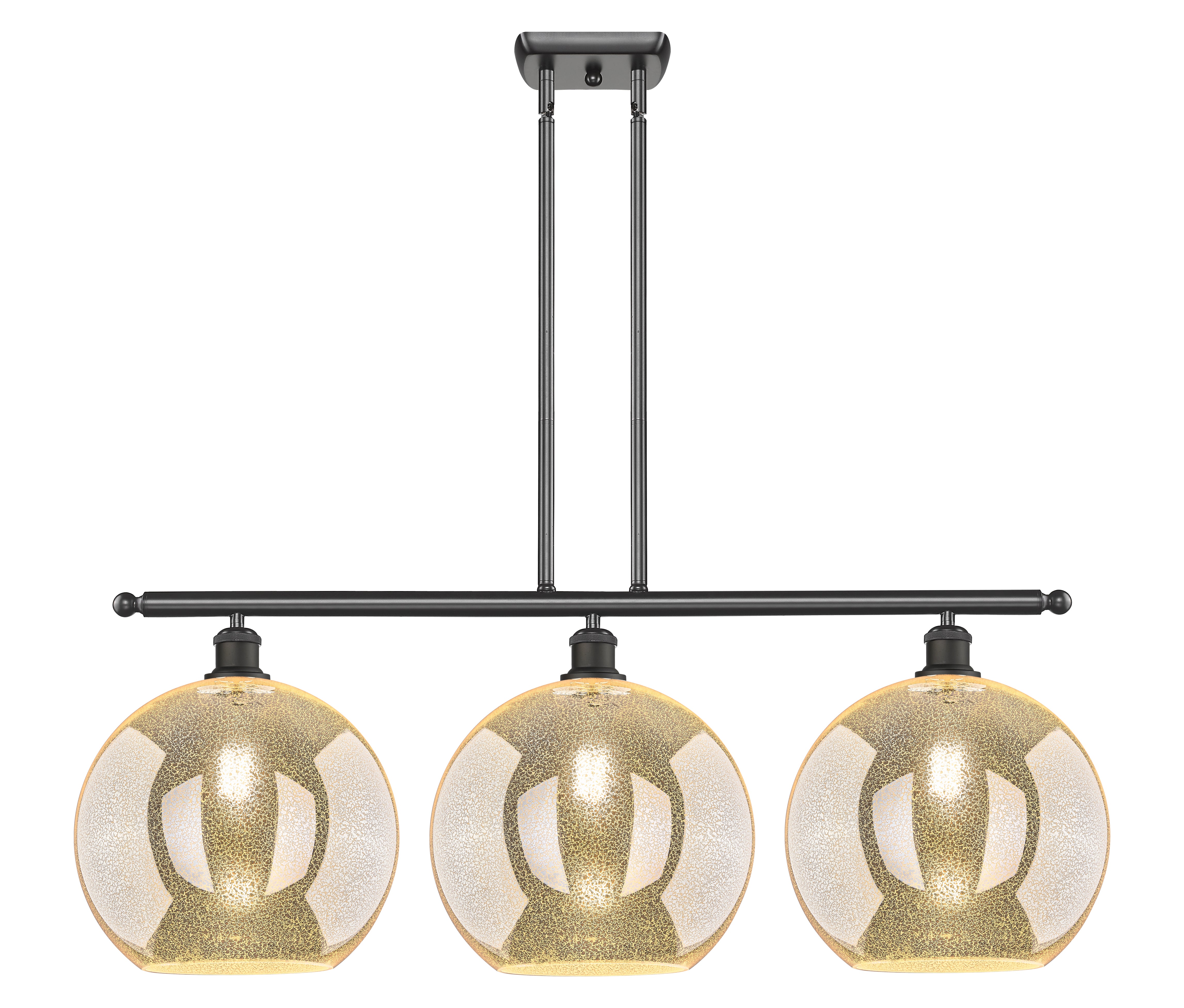 Ballston Island Light Cast Brass Finish