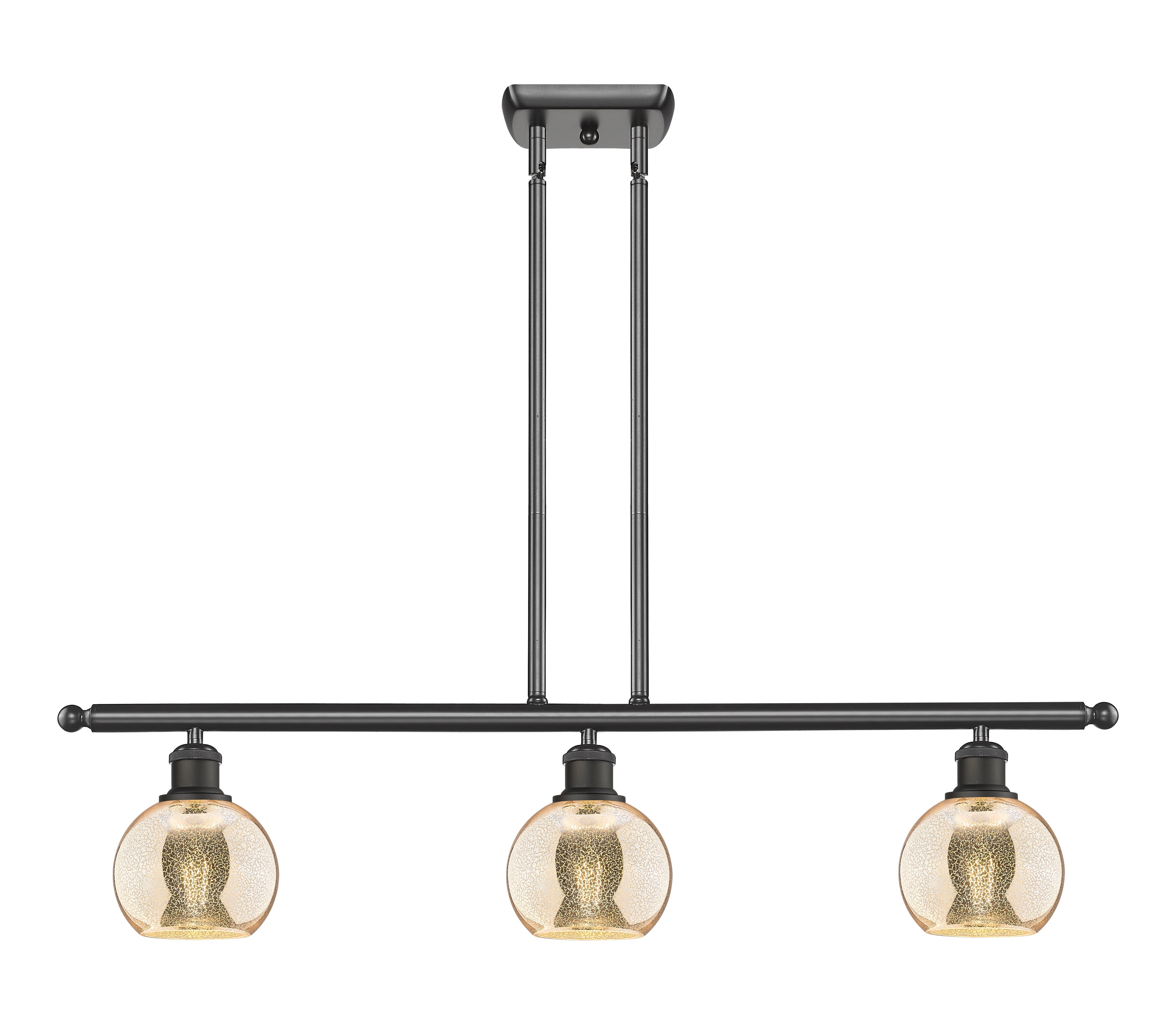 Ballston Island Light Cast Brass Finish