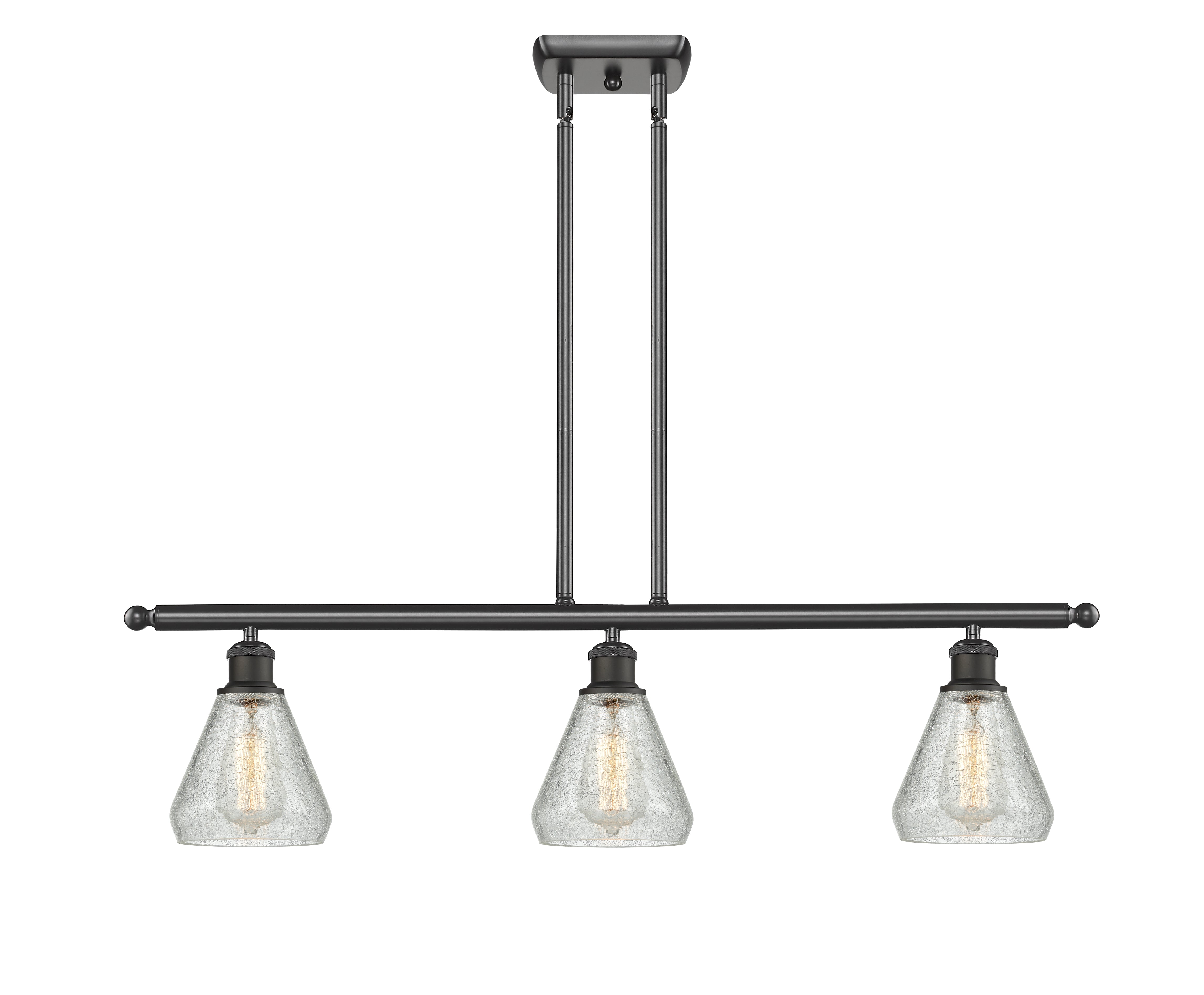 Ballston Island Light Cast Brass Finish