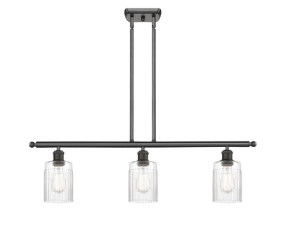Ballston Island Light Cast Brass Glass Steel