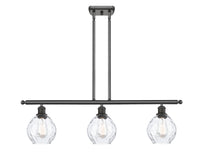 Waverly 36-Inch 3-Light Stem-Hung Island Light with LED Bulbs 9-Inch High