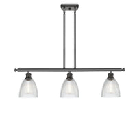 Castile 36-Inch 3-Light Stem-Hung Island Light with LED Bulbs