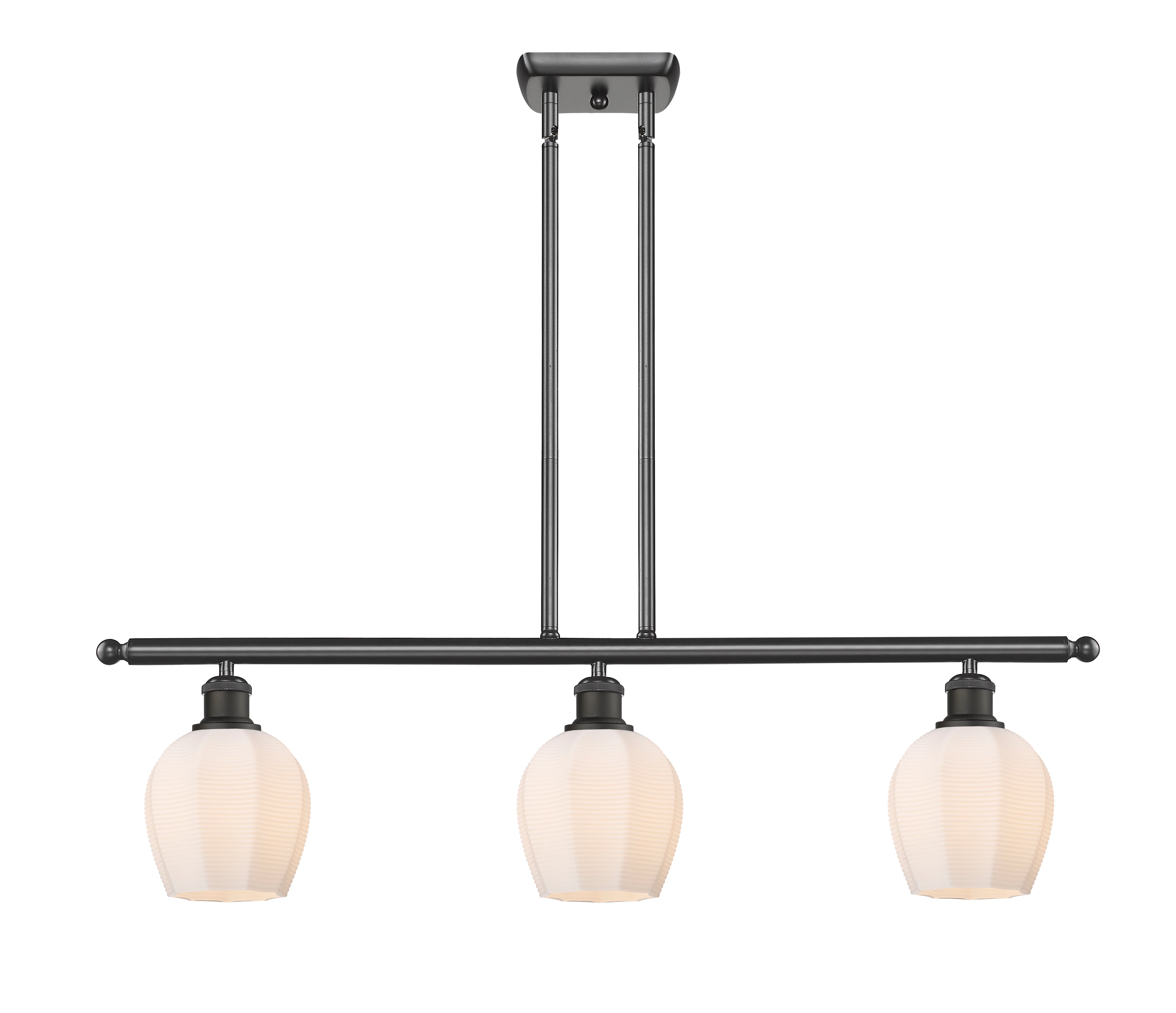 Ballston Island Light Cast Brass Finish