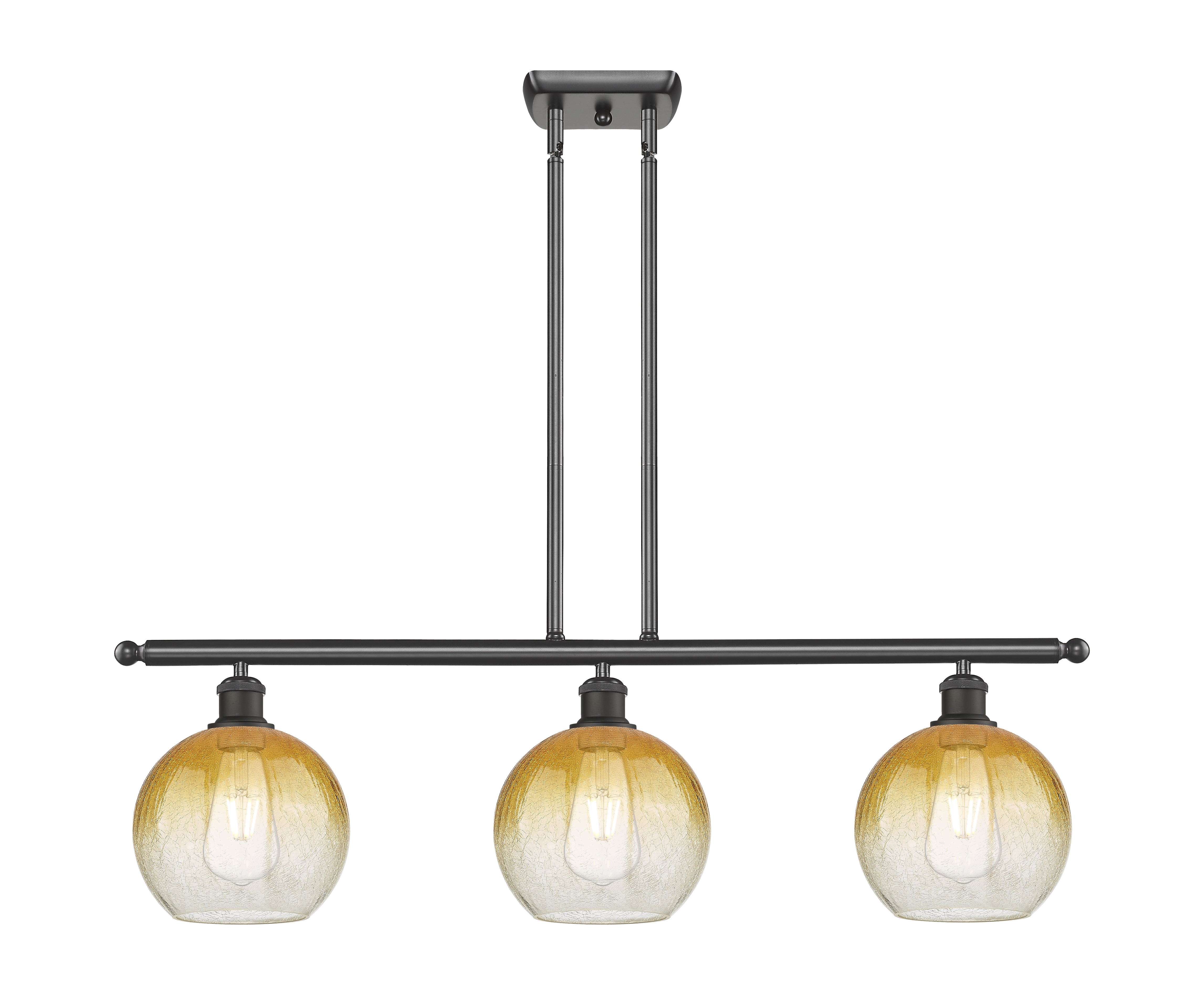 Ballston Island Light Cast Brass Finish