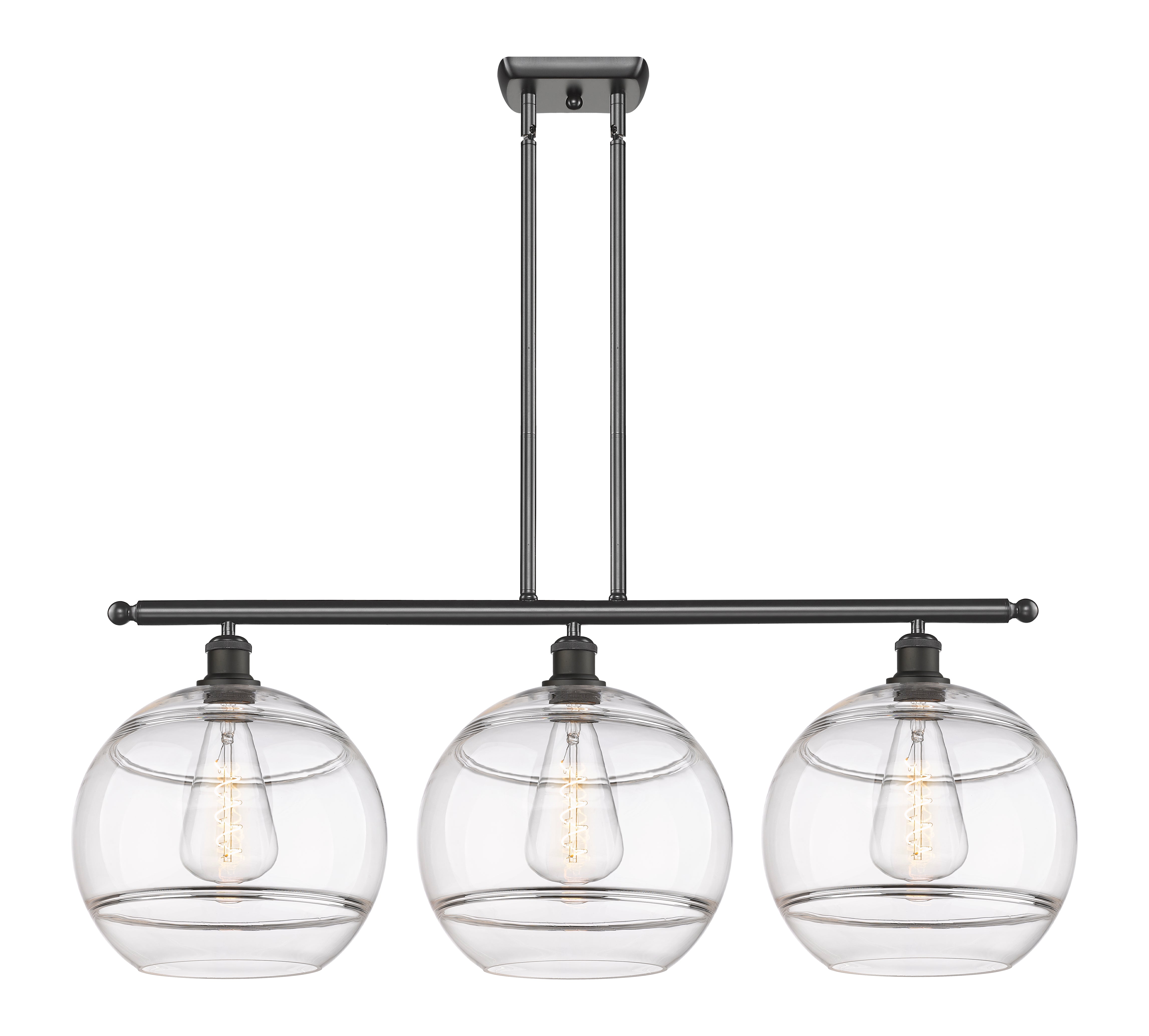 Ballston Island Light Cast Brass Finish