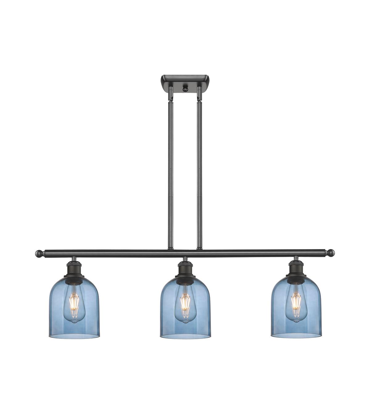 Bella 36-Inch 3-Light Stem-Hung Island Light