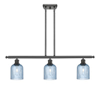 Bridal Veil 36-Inch 3-Light Stem-Hung Island Light 5-Inch Shade