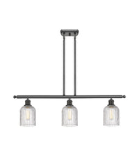 Bridal Veil 36-Inch 3-Light Stem-Hung Island Light 5-Inch Shade