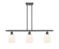 Bridal Veil 36-Inch 3-Light Stem-Hung Island Light 5-Inch Shade