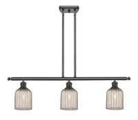 Bridal Veil 36-Inch 3-Light Stem-Hung Island Light 5-Inch Shade