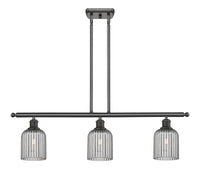 Bridal Veil 36-Inch 3-Light Stem-Hung Island Light 5-Inch Shade