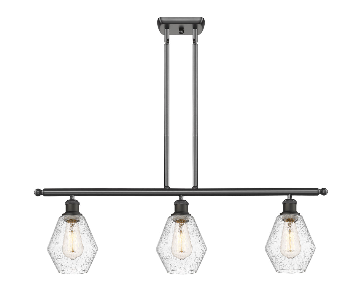 Cindyrella 36-Inch 3-Light Stem-Hung Island Light 10-Inch High