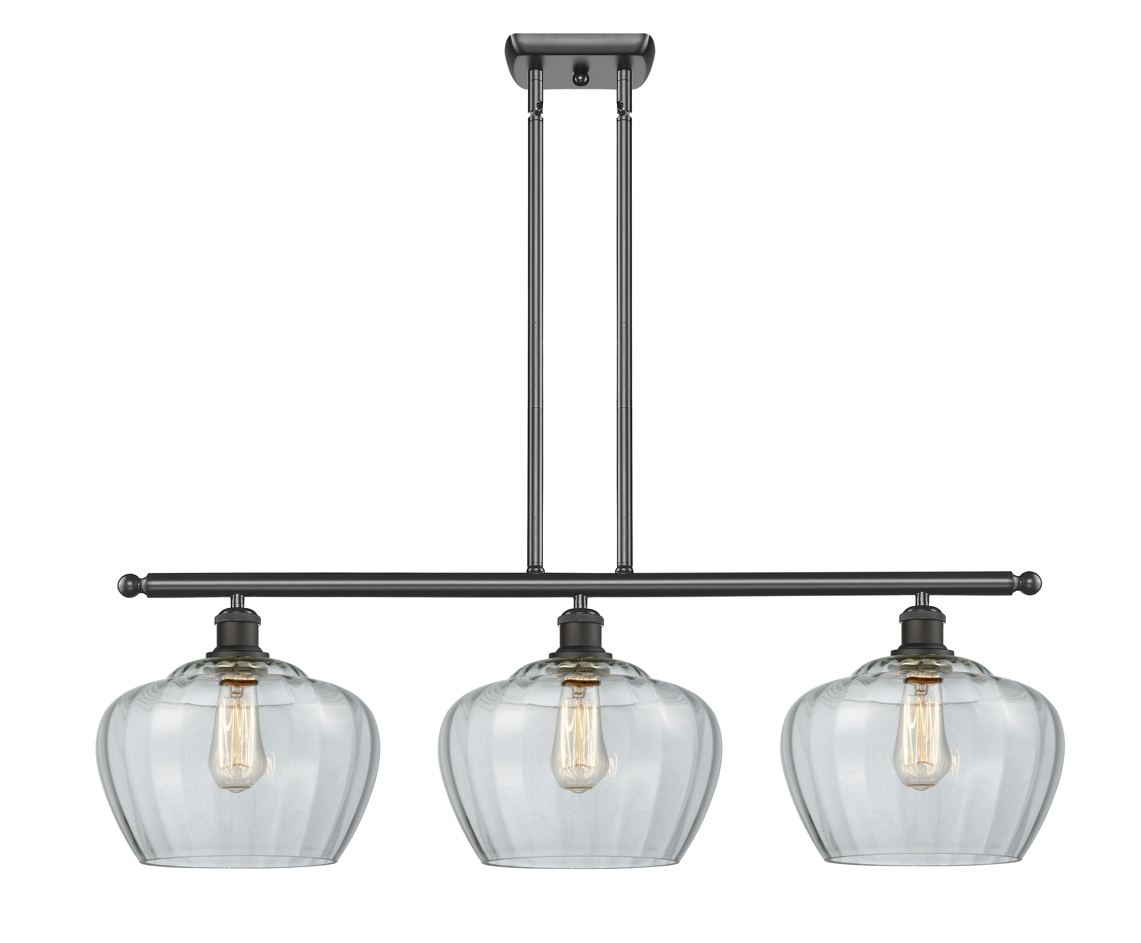 Ballston Island Light Cast Brass Finish