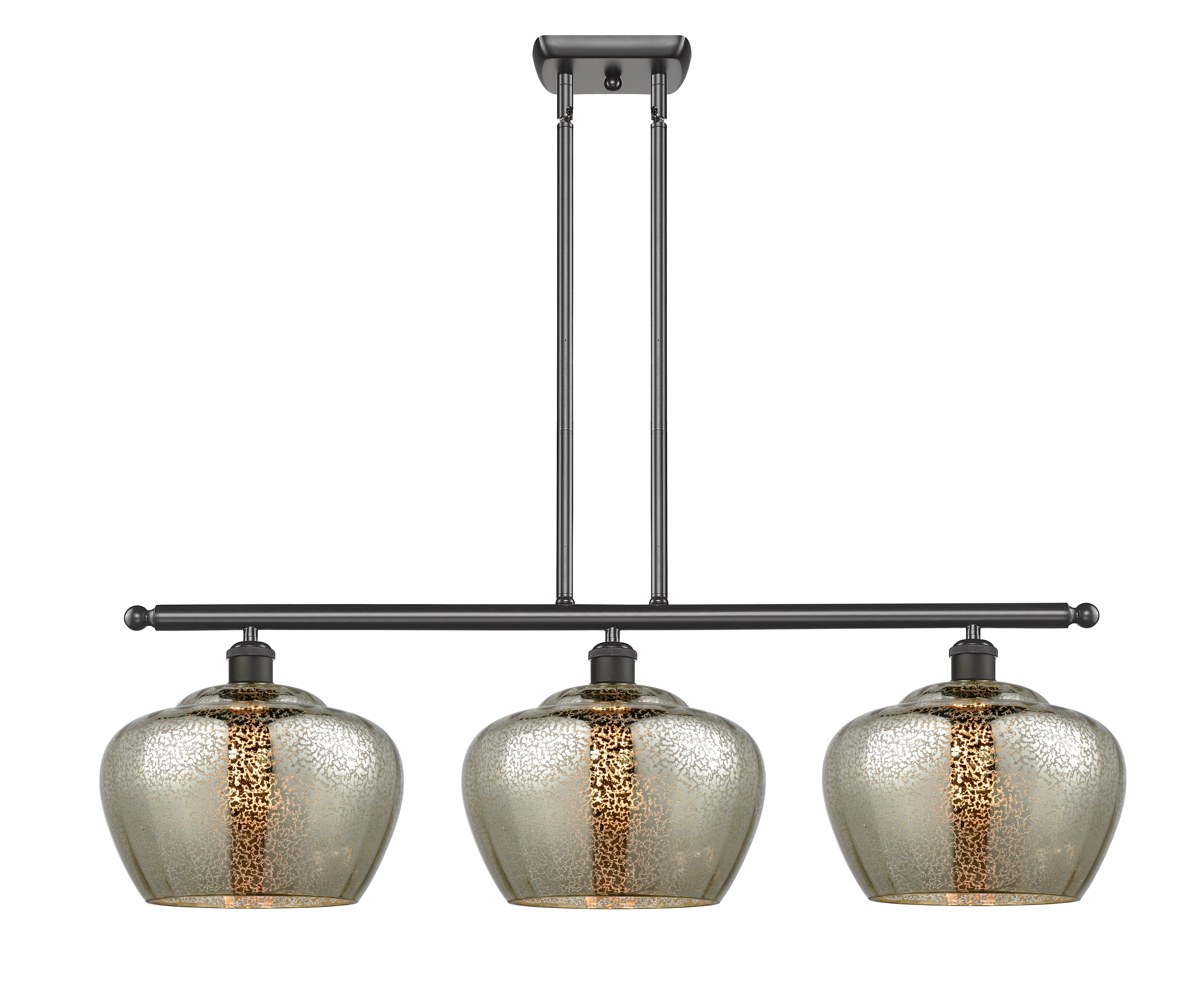 Ballston Island Light Cast Brass Finish