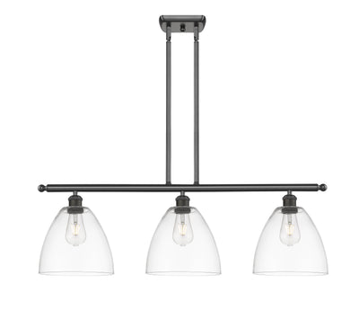 Ballston Island Light Cast Brass Finish