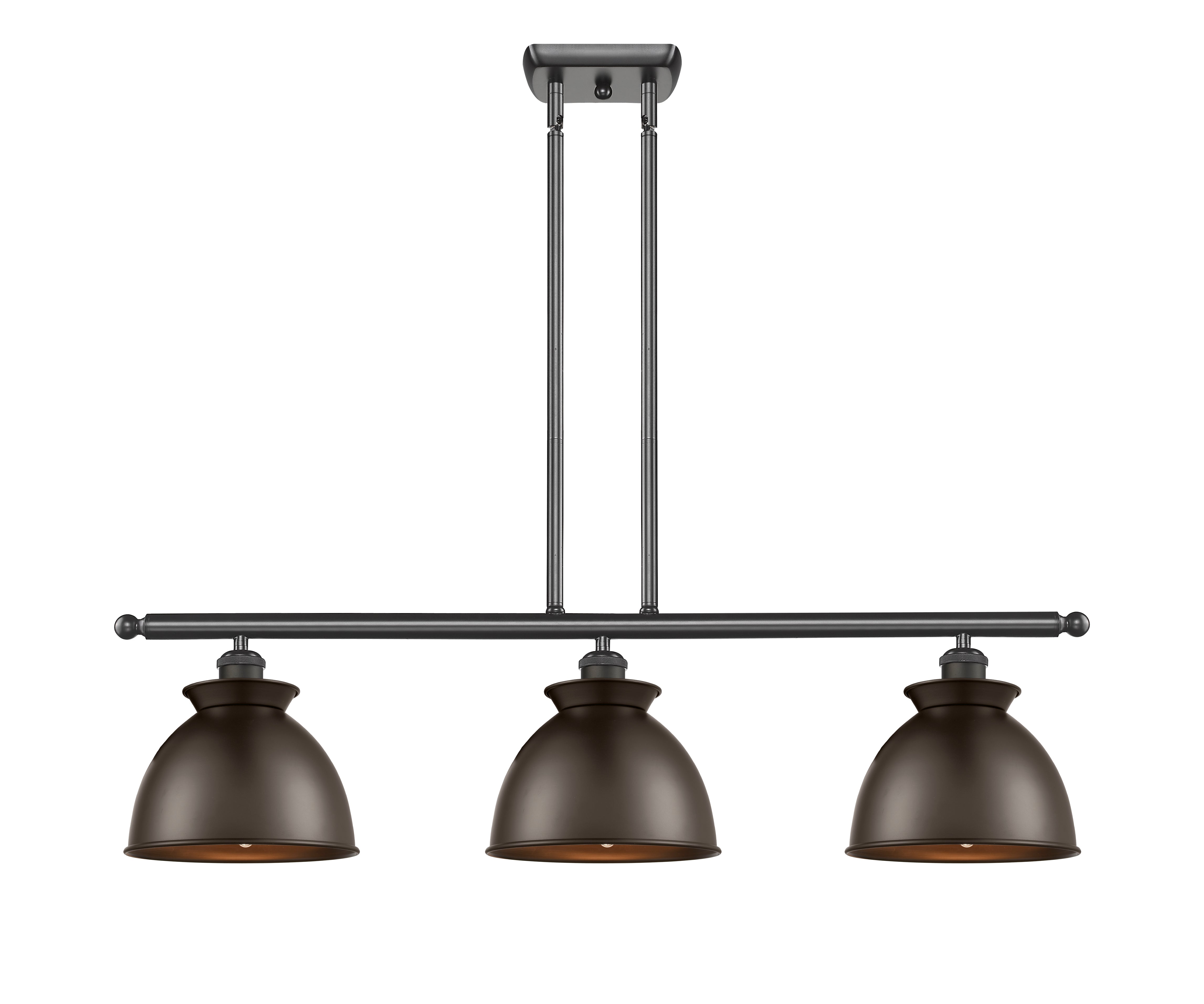 Ballston Island Light Cast Brass Finish