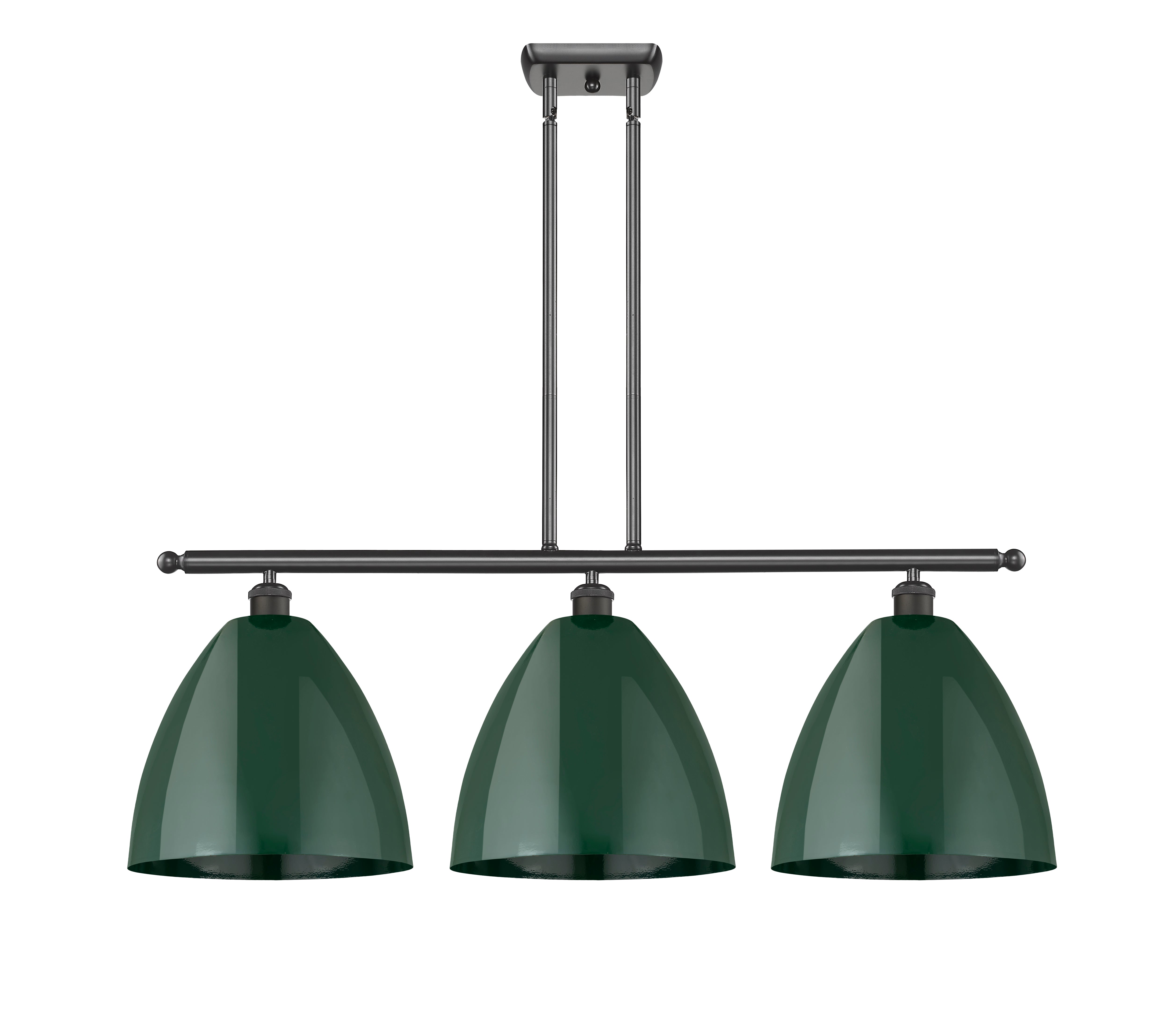 Ballston Island Light Cast Brass Finish