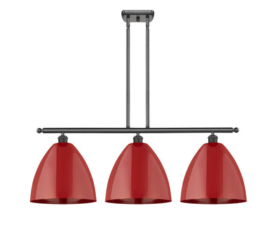 Ballston Island Light Cast Brass Finish