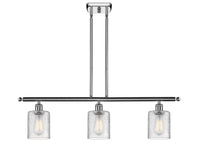 Cobbleskill 36-Inch 3-Light Stem-Hung Island Light 9.5-Inch High Dimmable