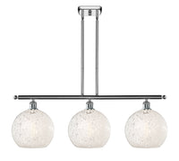 37-Inch 3-Light Stem-Hung Island Light 12.25-Inch High Sloped-Ceiling Compatible