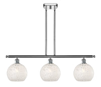 36-Inch 3-Light Stem-Hung Island Light 10.5-Inch High Sloped-Ceiling Compatible