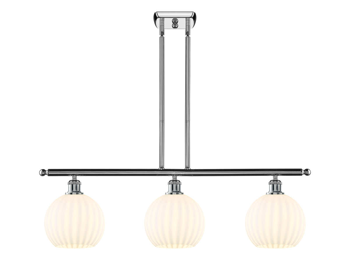 36-Inch 3-Light Stem-Hung Island Light 10.5-Inch High