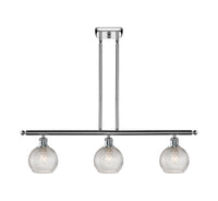 Athens 36-Inch 3-Light Stem-Hung Island Light 8.625-Inch High