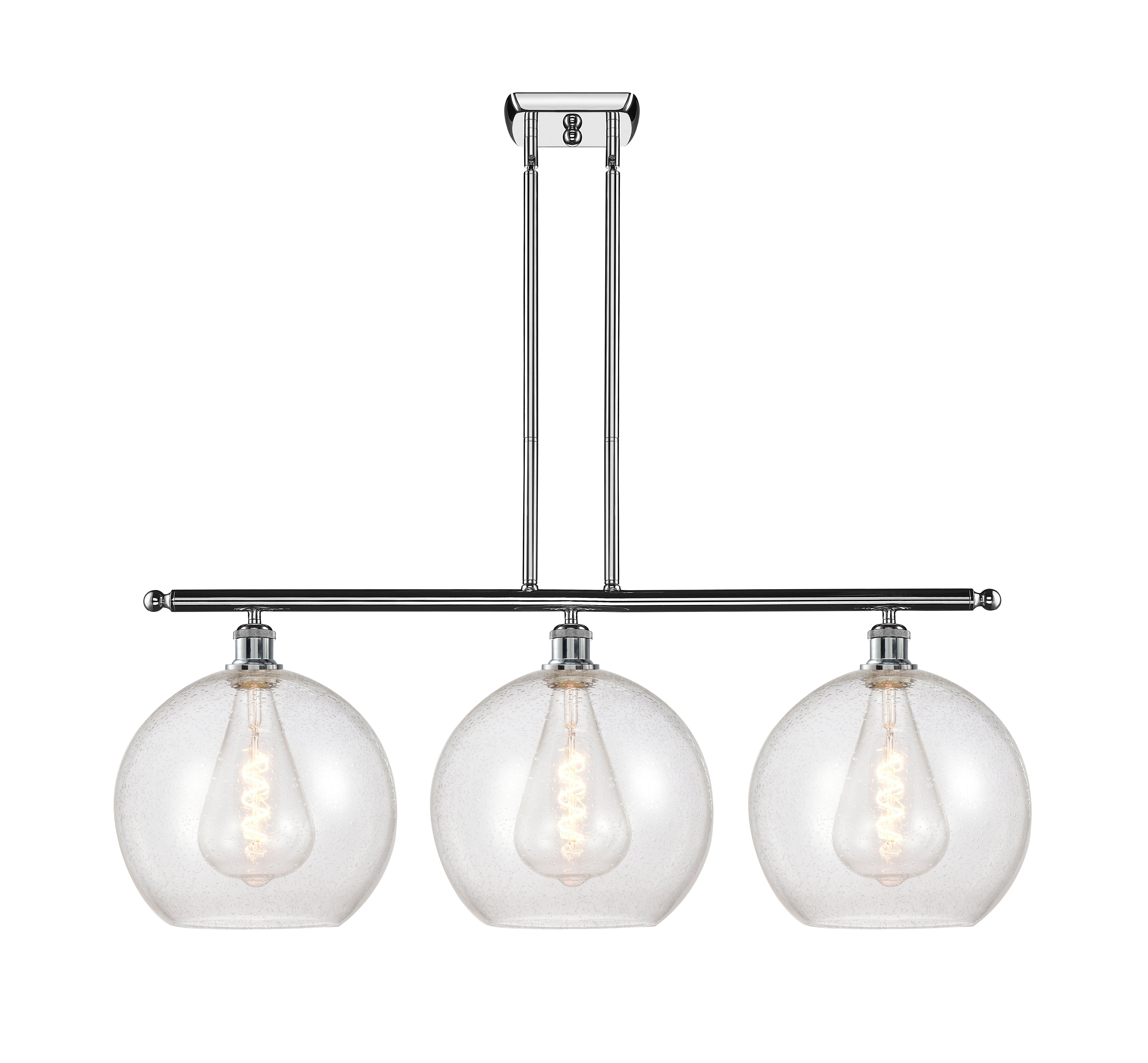Ballston Island Light Cast Brass Finish