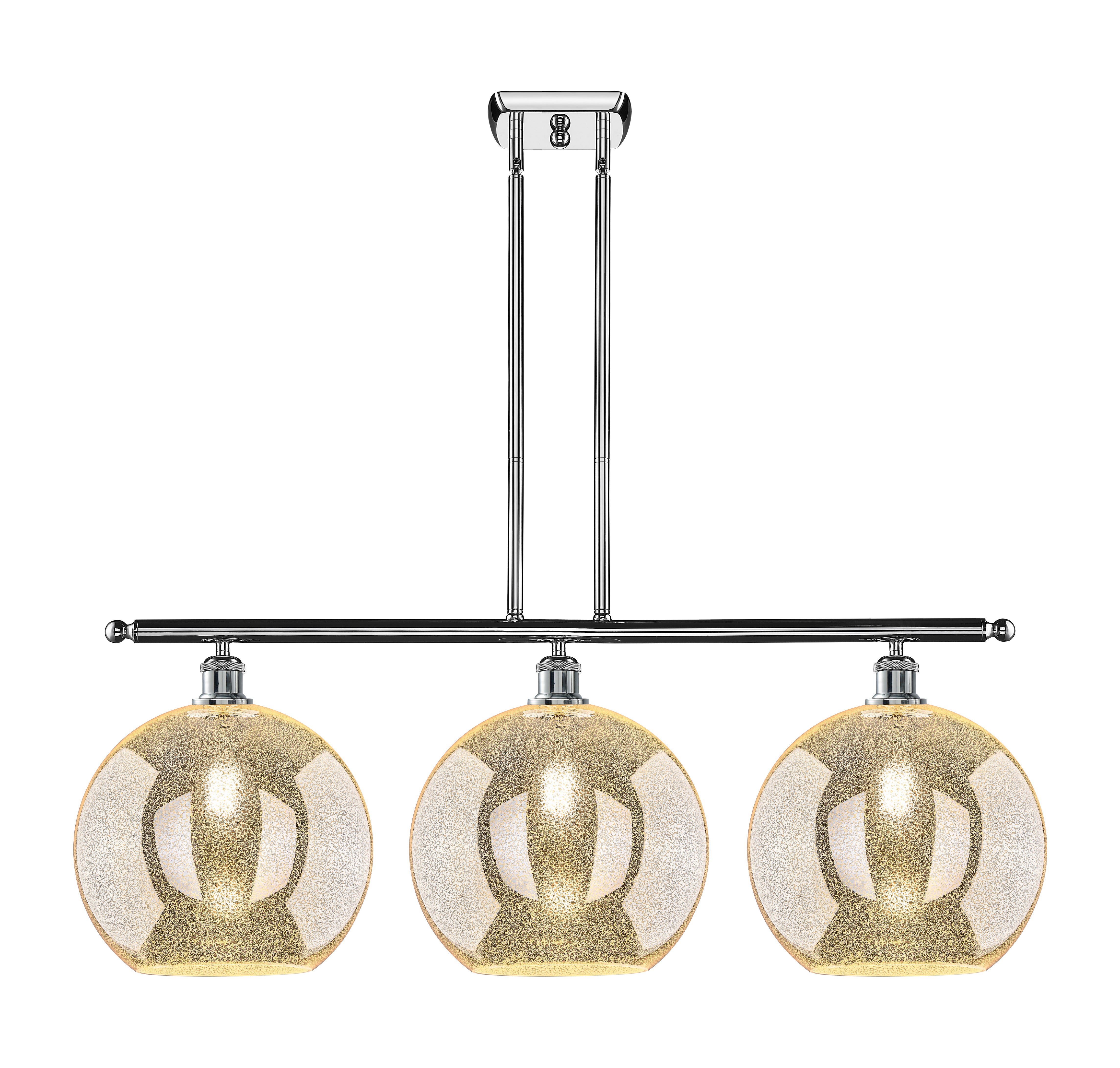Ballston Island Light Cast Brass Finish