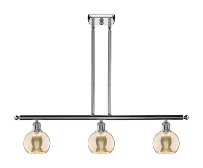 Ballston Island Light Cast Brass Finish