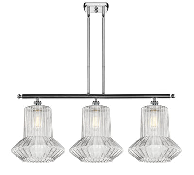 Ballston Island Light Cast Brass 6 Lights