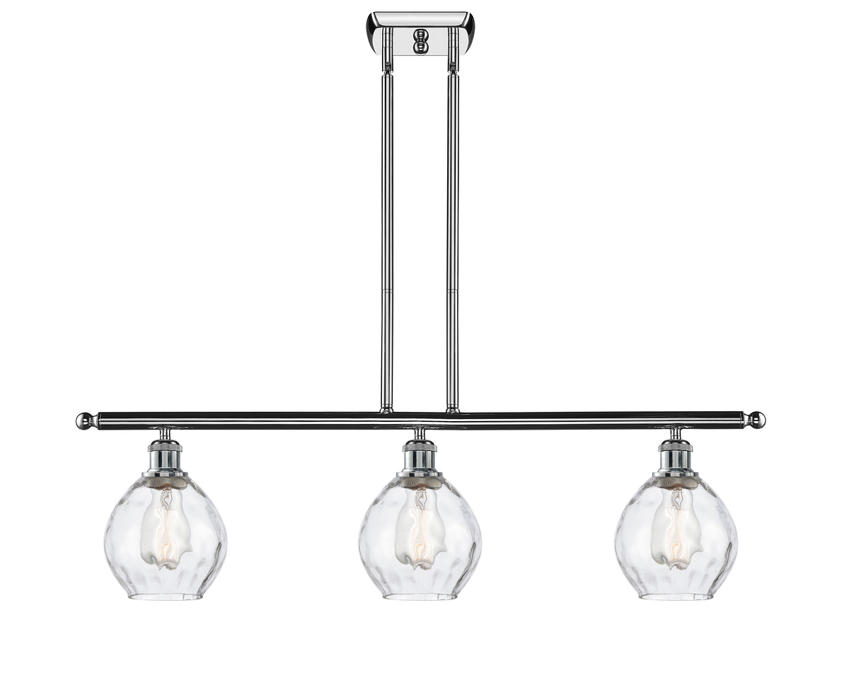 Waverly 36-Inch 3-Light Stem-Hung Island Light 9-Inch High