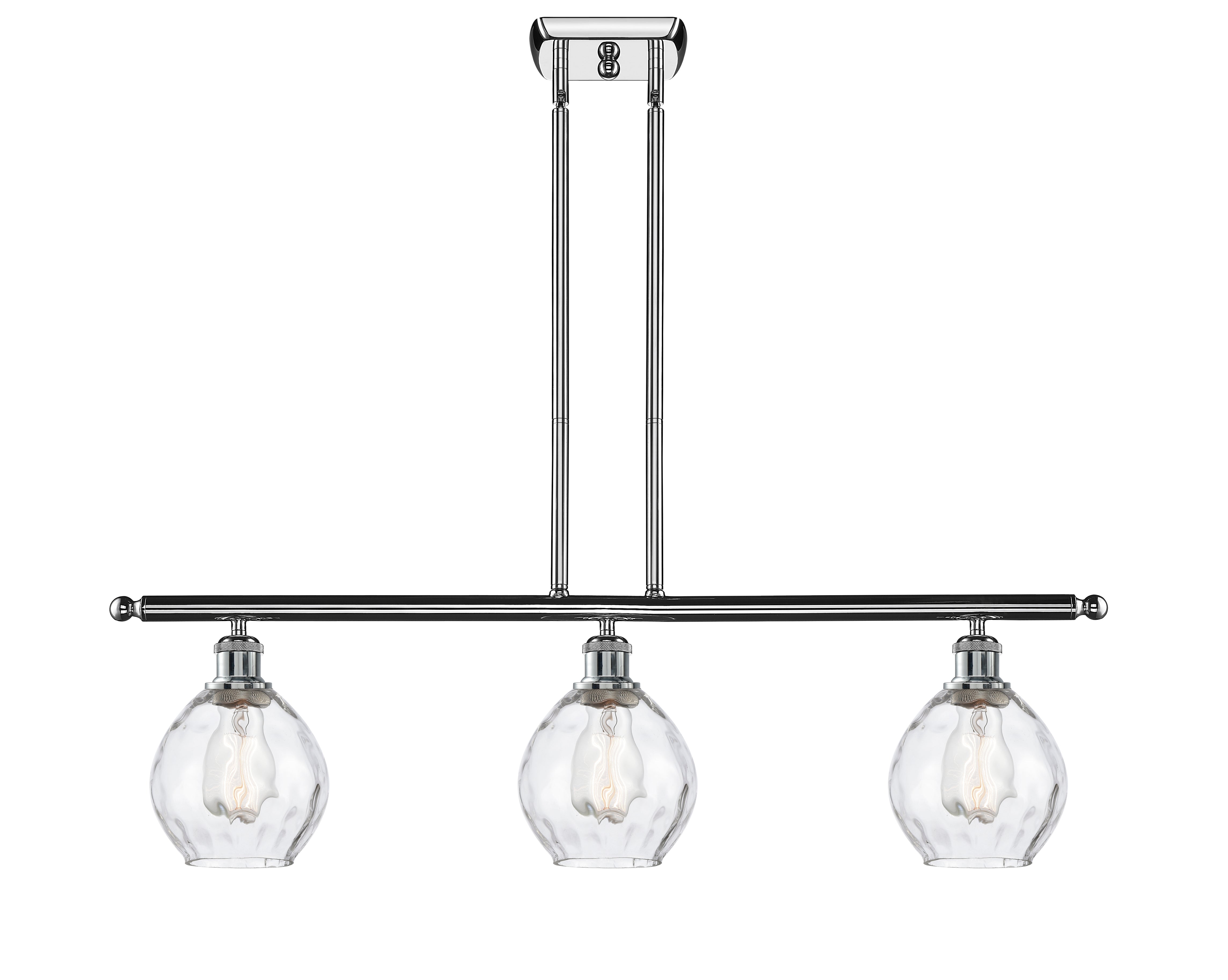 Ballston Island Light Cast Brass Finish