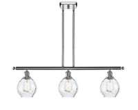 Waverly 36-Inch 3-Light Stem-Hung Island Light with LED Bulbs 9-Inch High