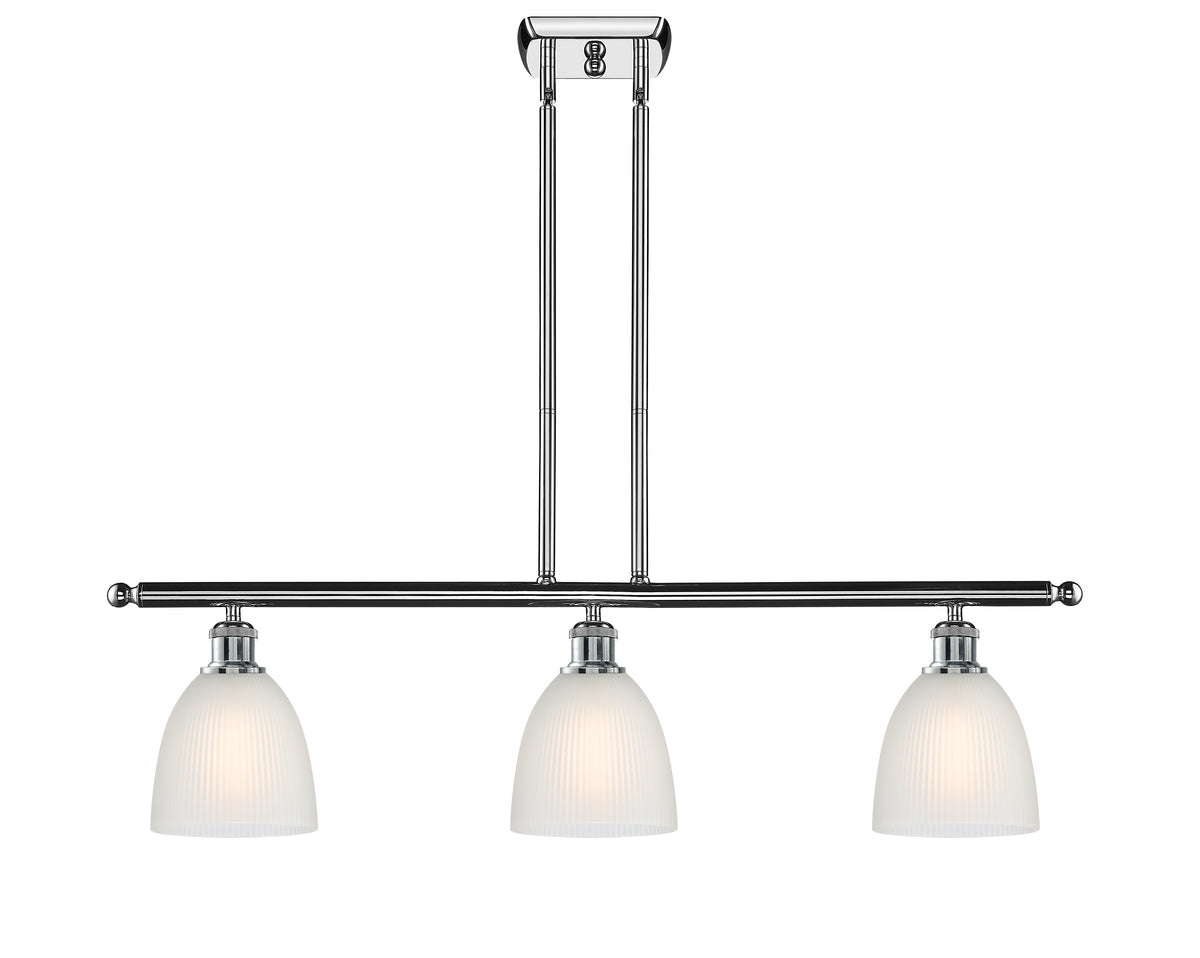 Castile 36-Inch 3-Light Stem-Hung Island Light