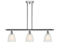 Castile 36-Inch 3-Light Stem-Hung Island Light with LED Bulbs