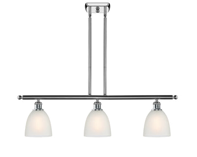 Ballston Island Light Cast Brass 6 Lights
