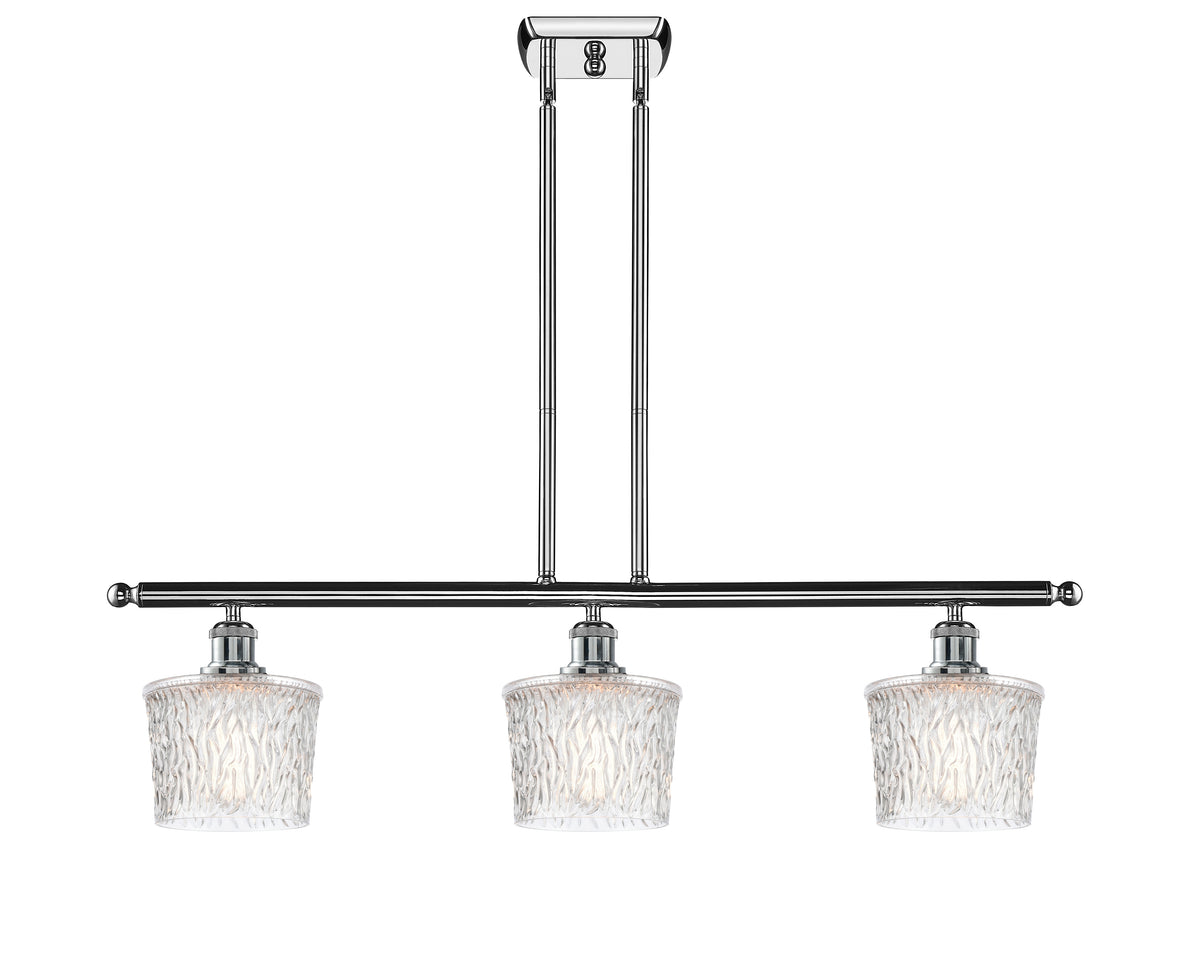Niagara 36-Inch 3-Light Stem-Hung Island Light with LED Bulbs