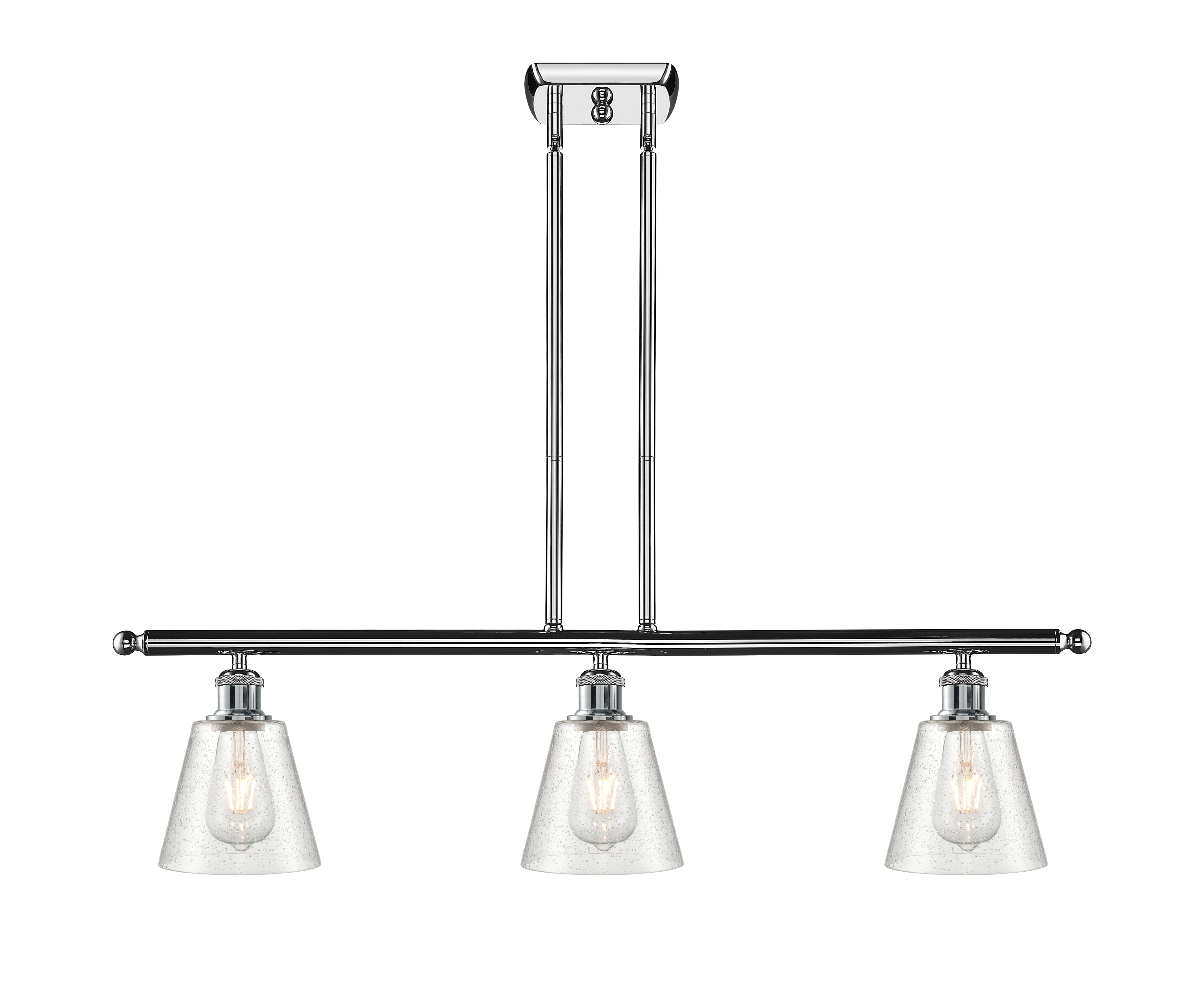 Ballston Island Light Cast Brass Finish