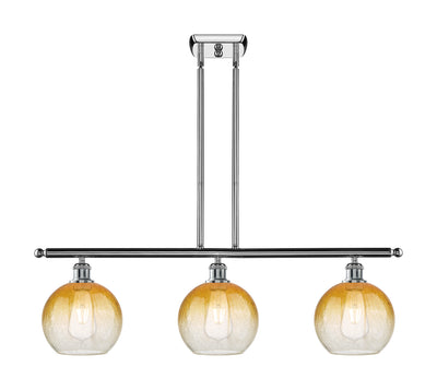 Ballston Island Light Cast Brass Finish